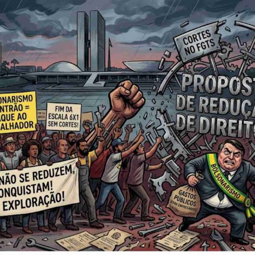 Parlamentares bolsonaristas e do Centrão propuseram corte de 50% no FGTS e jornada de até 52h na PEC 6×1