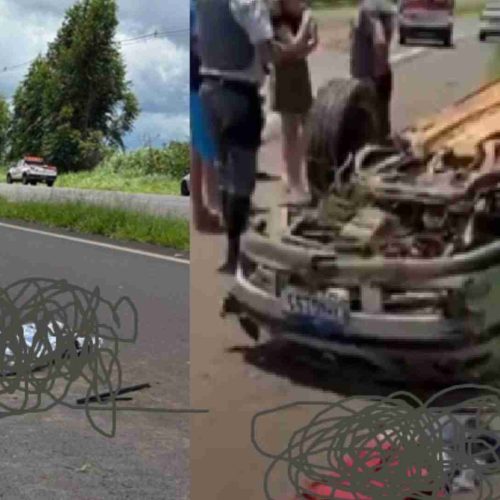 Motorista morre após carro tombar na SP 345; veículo transportava oito pessoas