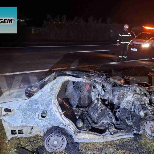 Tragédia na SP-344: Colisão frontal seguida de incêndio deixa quatro mortos e dois feridos graves em São João da Boa Vista