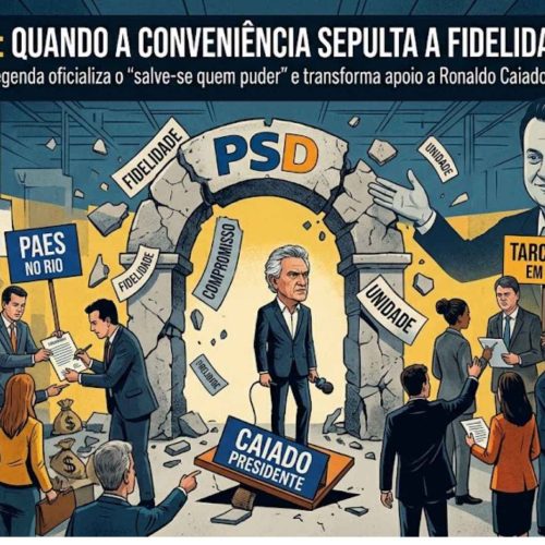 O prostíbulo do PSD: quando a conveniência sepulta a fidelidade partidária, a qual vira uma zona de meretrício