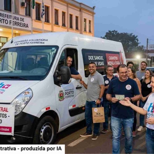 Atenção Porto Ferreira! Doação trimestral de sangue para o Hospital de Amor, de Barretos (SP), será no próximo dia 20 