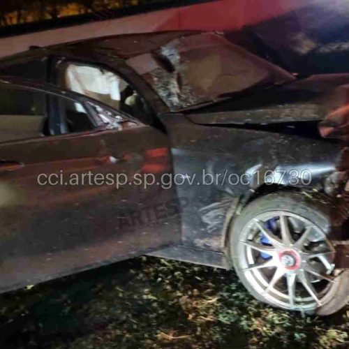 Grave acidente na SP-322 deixa um morto e cinco feridos