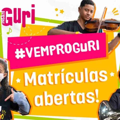 Projeto GURI está com 95 vagas de música em  Porto Ferreira
