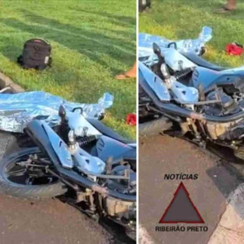 Jovem de 19 anos morre após motocicleta colidir contra poste na manhã deste domingo (22/02)