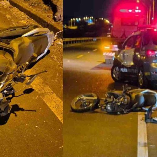 Motociclista de 36 anos morre em acidente na marginal da rodovia Abrão Assed na noite de ontem, terça-feira (07/09)
