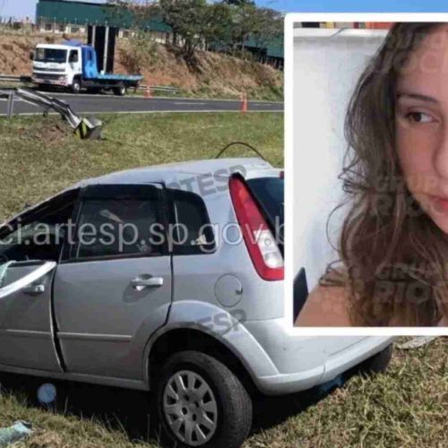 Jovem de 28 anos morre após carro capotar na Rodovia Washington Luís no km 116 neste sábado (11/10)
