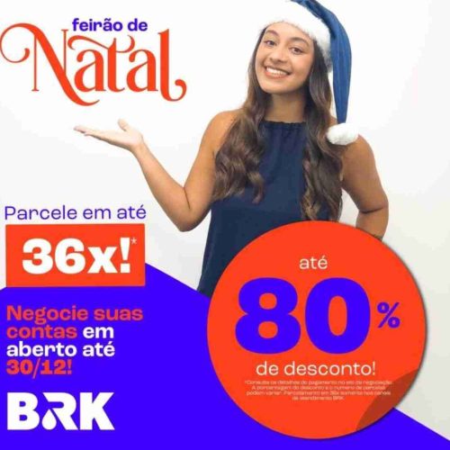 Feirão de Natal BRK de Porto Ferreira oferece até 80% de desconto nas contas de água e esgoto