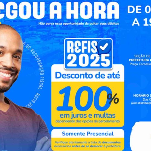 Refis 2025 de Porto Ferreira, tem início nesta segunda (03/11), para quem está em débito com a Prefeitura