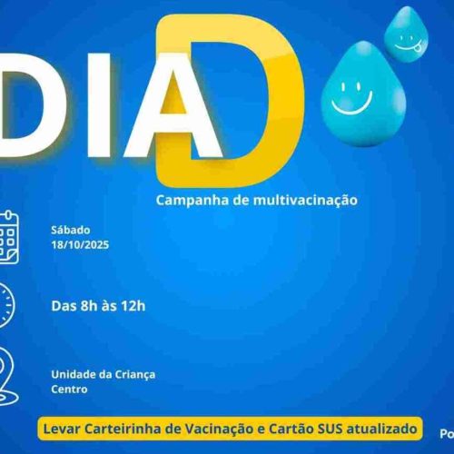 Porto Ferreira realiza dia D da Campanha de Multivacinação neste sábado (18/10)