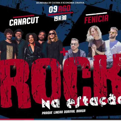 Rock na Estação, de agosto, agitará Porto Ferreira com shows das bandas Canacut e Fenícia no próximo sábado (09/08)