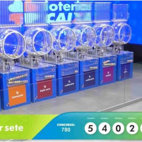 Aposta de Mococa (SP) acerta os 7 números e fatural mais de R$ 6 milhões na Super Sete