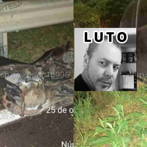 Motociclista, de 43 anos, morre em grave acidente no km 127 da SP-264;