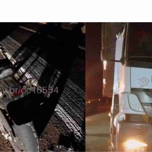Motociclista morre após ser atropelado por uma carreta na Rodovia Wilson Finardi (SP-191)