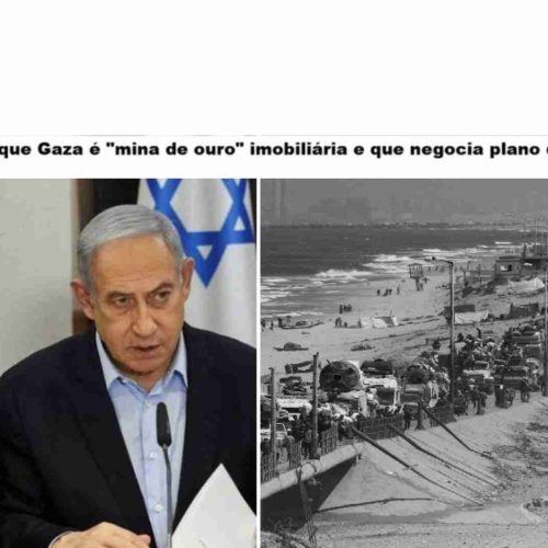 Ministro israelense trata destruição de Gaza como uma oportunidade de negócios imobiliário