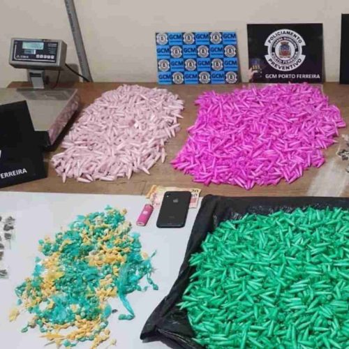 GCM de Porto Ferreira apreende mais de 7 kg de drogas em mata entre Vila Maria e Jd. Aeroporto