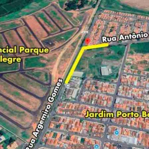 Atenção Porto Ferreira! Ruas próximas da Emef Ruth Barroso Teixeira, no Jardim Porto Bello, têm trechos interditados para obras