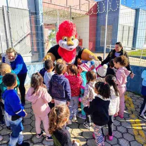 Polícia Militar de Porto Ferreira realiza palestra educativa para alunos da N.E.M.E.I. Mãe Maria