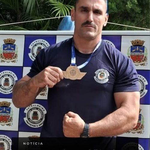 GCM Bezerra de Porto Ferreira Conquista Primeira Medalha nas Olimpíadas das Guardas Municipais