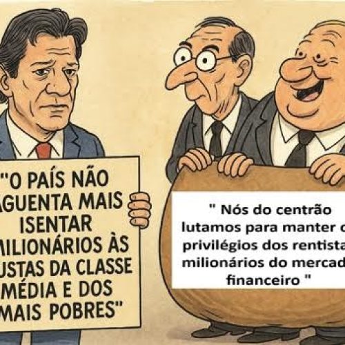 Ministro Haddad diz “o país não aguenta mais isentar IOF dos milionários às custas da classe média”