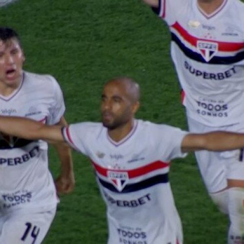 São Paulo vence o Vasco em São Januário e sobe na tabela do Brasileirão
