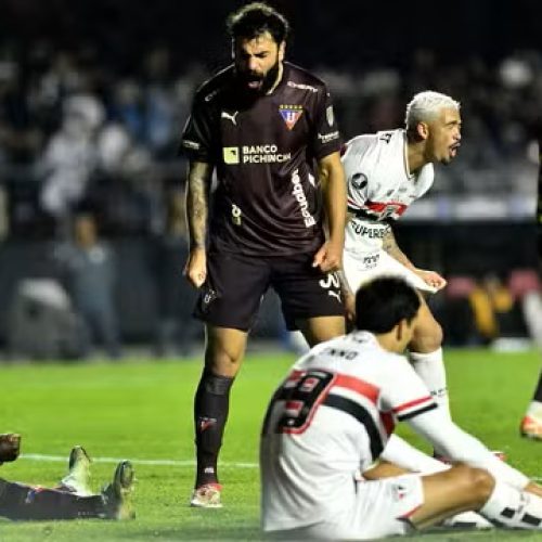 São Paulo vacila de novo contra a LDU e é eliminado da Libertadores no Morumbis