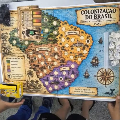 Alunos de escola pública usam inteligência artificial para criar jogos de história em Porto Feliz