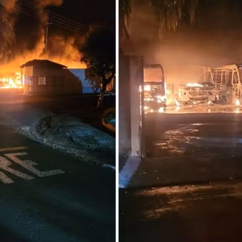 Incêndio destrói frota da Prefeitura de Trabiju e compromete serviços públicos