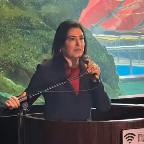 Simone Tebet anuncia candidatura ao Senado por SP