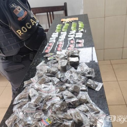 Adolescente é detido por tráfico de drogas