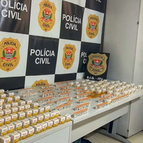 Homem é preso com grande carga de medicamento proibido no pedágio do km 74,5 da SP-280