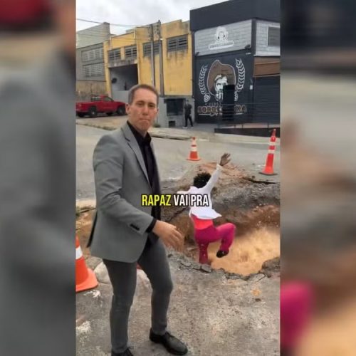 Vídeo viral do “prefeito tiktoker” de Sorocaba vira alvo de investigação por suposto “buraco fake”
