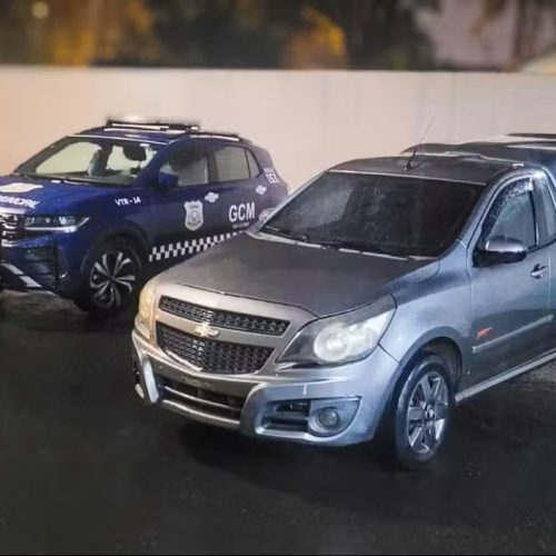 Entregador é preso em Rio Claro ao chegar na GCM com caminhonete furtada